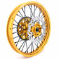 KKE 21 & 19 MX Gold Wheels for Suzuki RM125 RM250 1996-2000 Black Spoke