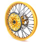KKE 21 & 19 MX Gold Wheels for Suzuki RM125 RM250 1996-2000 Black Spoke