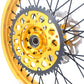 KKE 21 & 19 MX Gold Wheels for Suzuki RM125 RM250 1996-2000 Black Spoke