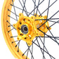 KKE 21 & 19 Gold Rims For Suzuki RM125 2001-2007 RM250 2001-2008 Off Road Wheels