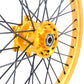 KKE 21 & 19 Gold Rims For Suzuki RM125 2001-2007 RM250 2001-2008 Off Road Wheels