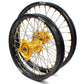 KKE 19/16 RM80 RM85 1993-2017 KID WHEELS RIMS SET FOR SUZUKI GOLD ALLOY NIPPLE - KKE Racing