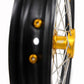 KKE 19/16 RM80 RM85 1993-2017 KID WHEELS RIMS SET FOR SUZUKI GOLD ALLOY NIPPLE - KKE Racing