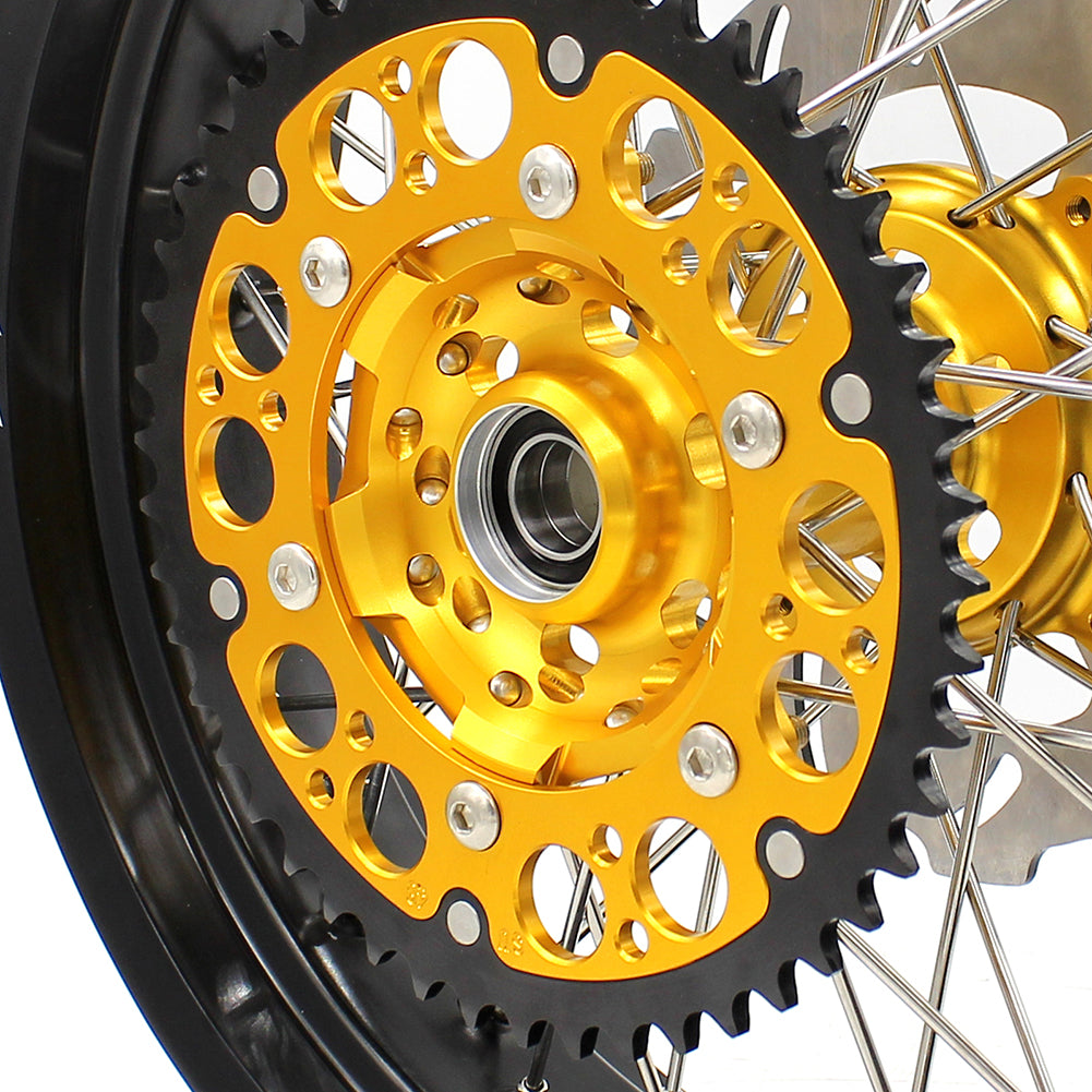KKE 17Inch Supermoto Dirtbike Wheels For SUZUKI DRZ400SM 2005-2022