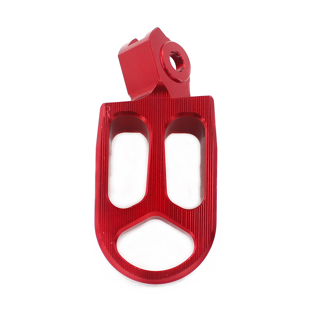 KKE RED GOLD BLACK CNC BILLET FOOT PEGS PEDALS FOR SUZUKI RMZ250 RMZ450 2010-2015 - KKE Racing