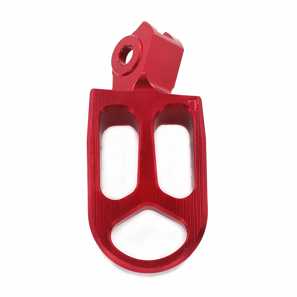 KKE RED GOLD BLACK CNC BILLET FOOT PEGS PEDALS FOR SUZUKI RMZ250 RMZ450 2010-2015 - KKE Racing