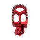 KKE RED GOLD BLACK CNC BILLET FOOT PEGS PEDALS FOR SUZUKI RMZ250 RMZ450 2010-2015 - KKE Racing