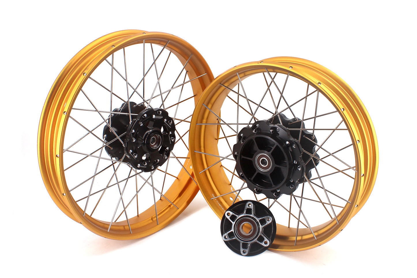 VMX 19inch / 17inch Spoked Tubeless Wheels Set For KTM390 Adventure 2020 2021 Gold Rim
