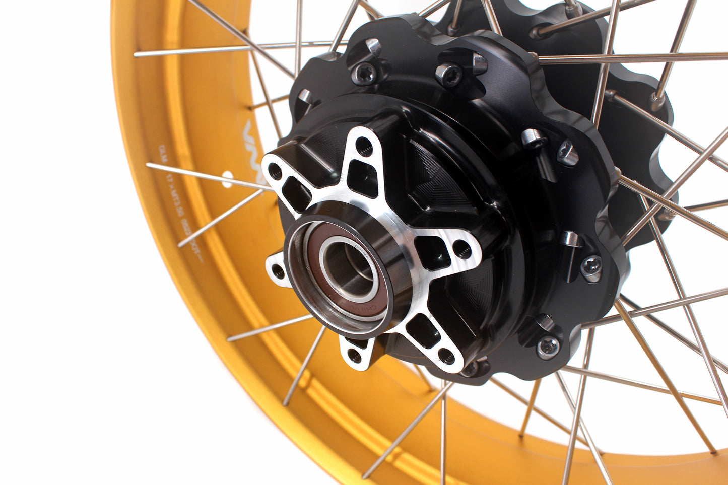 VMX 19inch / 17inch Spoked Tubeless Wheels Set For KTM390 Adventure 2020 2021 Gold Rim