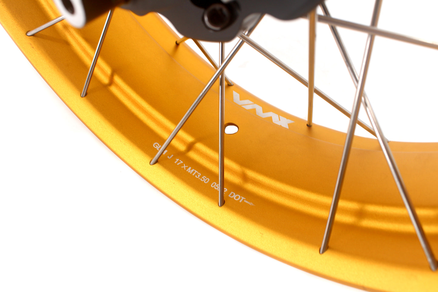VMX 19inch / 17inch Spoked Tubeless Wheels Set For KTM390 Adventure 2020 2021 Gold Rim