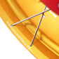 VMX-Racing 21/18 Tubeless Rims Fit Honda Africa Twin CRF1000L 2016-2020 Red Hub & Gold Rim