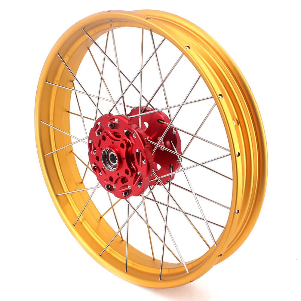 Pre Sale VMX 19 & 17 Tubeless Wheels Gold Rims Fit For Honda CB500X 2019-2021 Red&Gold