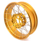 VMX 19inch & 17inch Tubeless Spoked Wheels For BMW R1200GS 2013-2020 Gold Hub & Rim