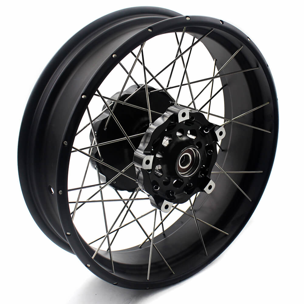 VMX Tubeless Wheels for BMW F800GS 2005 2020 Black Hubs KKE Racing