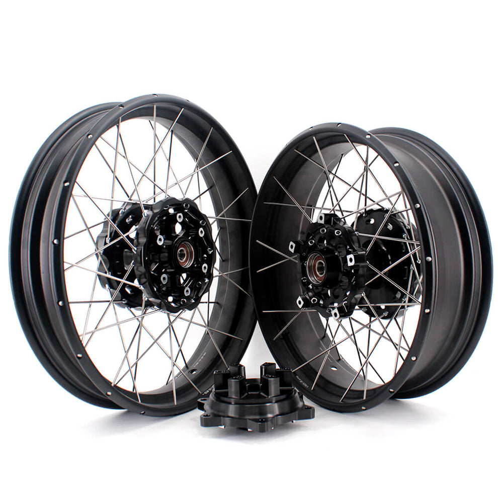VMX Tubeless Wheels Rims Set for BMW F700GS 2012 - 2018 Gold Rims – KKE ...