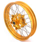 VMX 19 17 Inch CUSH Drive For BMW F750GS 2019-2023 Tubeless Alloy Spoke Wheels Gold Hub