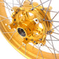 VMX 19 17 Inch CUSH Drive For BMW F750GS 2019-2023 Tubeless Alloy Spoke Wheels Gold Hub