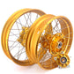 VMX 19 17 Inch CUSH Drive For BMW F750GS 2019-2023 Tubeless Alloy Spoke Wheels Gold Hub