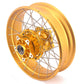 VMX 19 17 Inch CUSH Drive For BMW F750GS 2019-2023 Tubeless Alloy Spoke Wheels Gold Hub