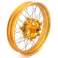 VMX 19 17 Inch CUSH Drive For BMW F750GS 2019-2023 Tubeless Alloy Spoke Wheels Gold Hub