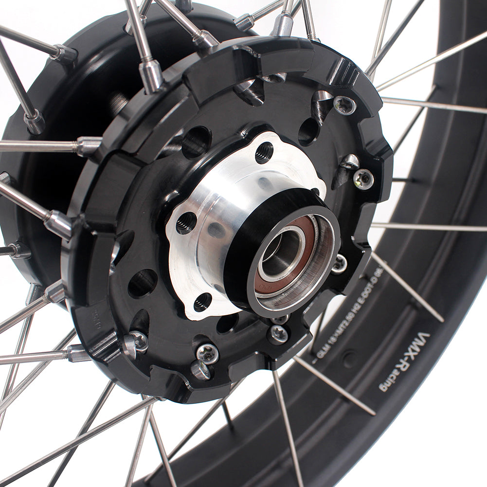 VMX 19" & 17" Tubeless Alloy Spoke Wheels For Triumph Bonneville T120/T100 2021-2022