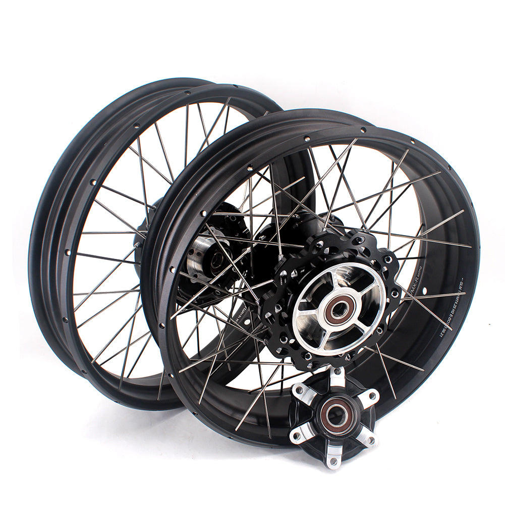 VMX-Racing 19" & 17" Tubeless Alloy Spoke Wheels For Triumph Bonneville T120/T100 2021-2022