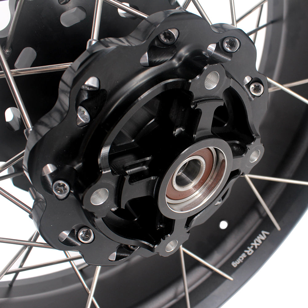 VMX 19" & 17" Tubeless Alloy Spoke Wheels For Triumph Bonneville T120/T100 2021-2022