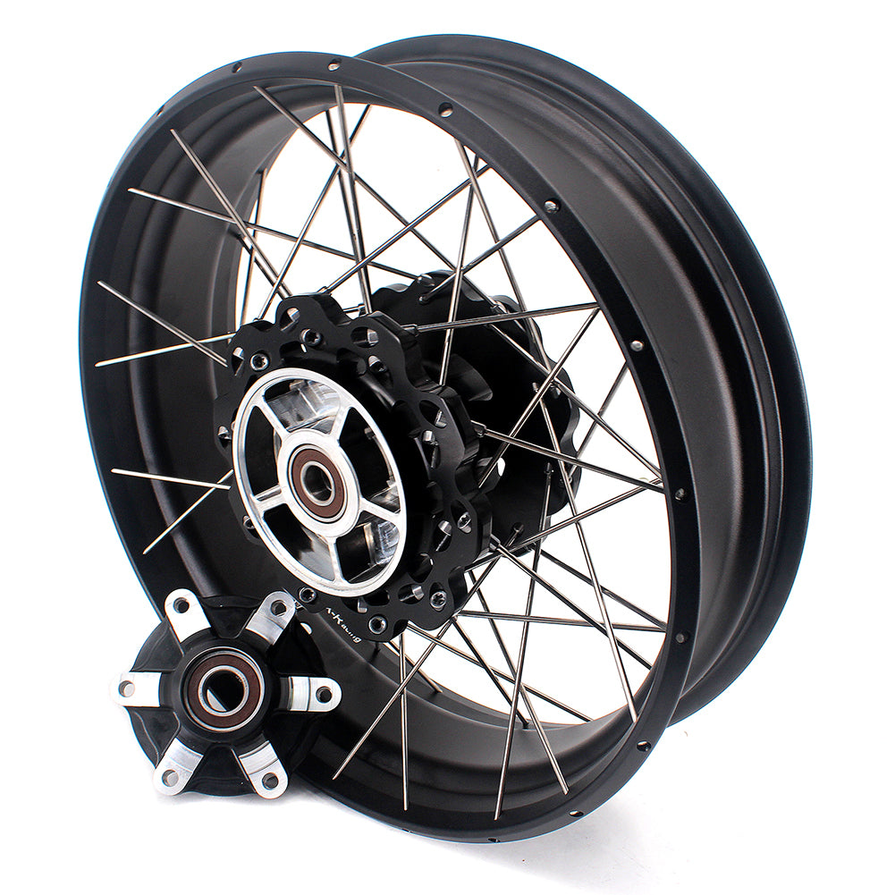 VMX 19" & 17" Tubeless Alloy Spoke Wheels For Triumph Bonneville T120/T100 2021-2022
