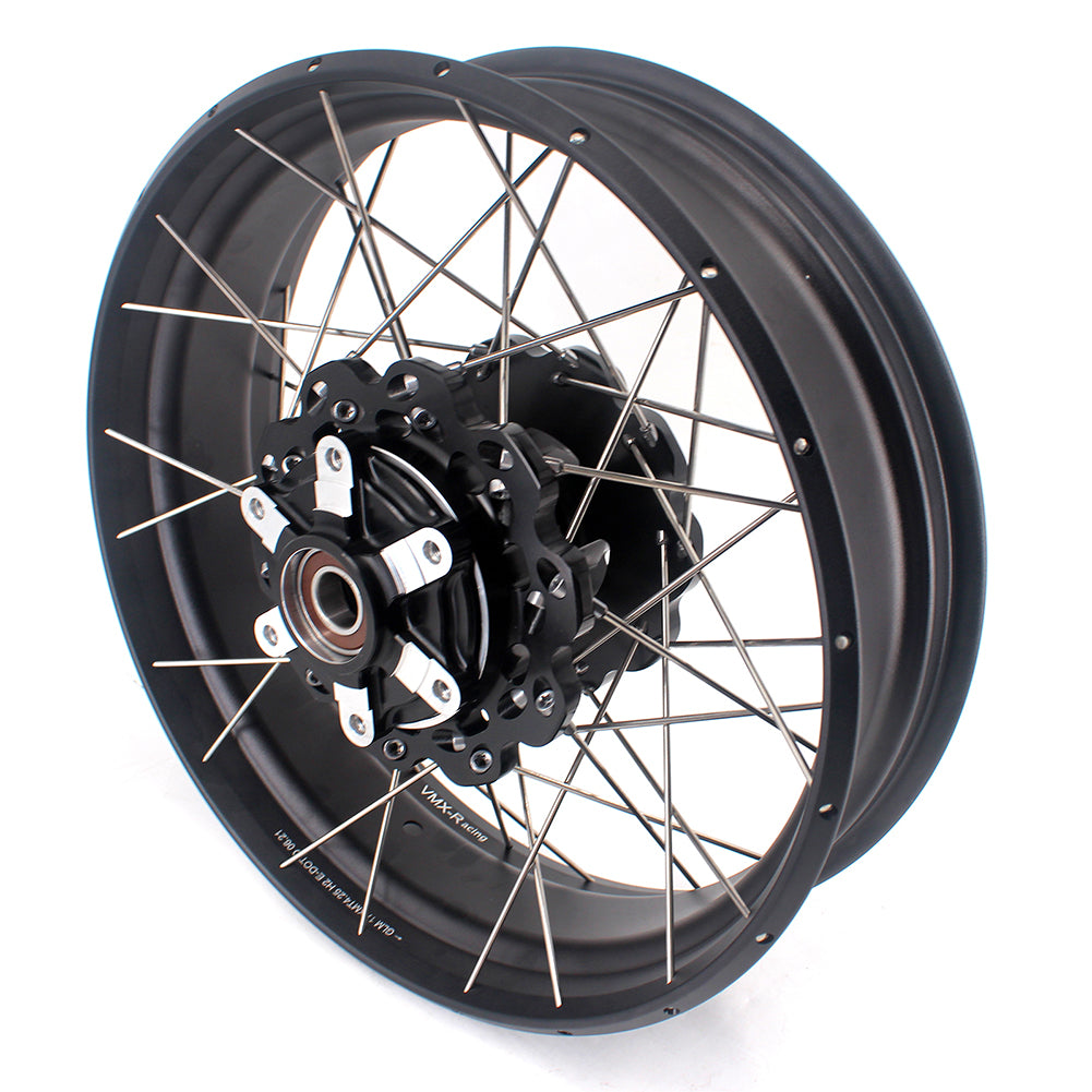 VMX 19" & 17" Tubeless Alloy Spoke Wheels For Triumph Bonneville T120/T100 2021-2022