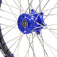 KKE 21 18 Rims for Yamaha WR250F 2001-2016 WR450F 2003-2015 Blue Nipple 250mm/245mm