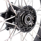 KKE 3.5 & 5.0 17 Inch Wheels for Yamaha WR250F 2001 WR450F 2003-2018 Black
