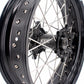 KKE 3.5 & 5.0 17 Inch Wheels for Yamaha WR250F 2001 WR450F 2003-2018 Black