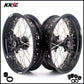 KKE 3.5 & 5.0 17 Inch Wheels for Yamaha WR250F 2001 WR450F 2003-2018 Black