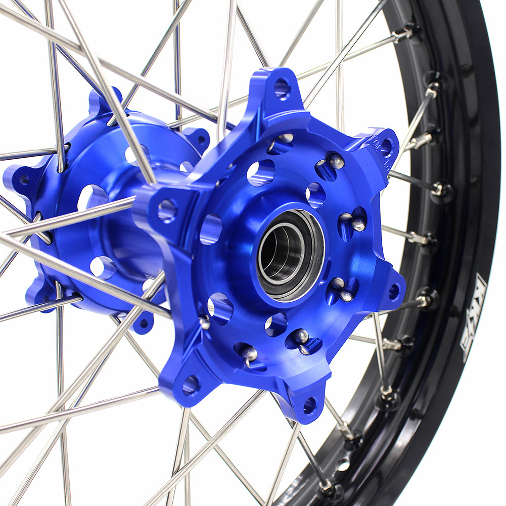KKE 19" Rear Wheel Rim For Yamaha YZ125 YZ250 YZ250F YZ450F Blue Hub