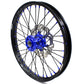 KKE 21"/19" Mx Dirtibke Wheels For YAMAHA YZ125 YZ250 1999-2016 YZ250F YZ450F 2003-2015 Black Spokes With Disc