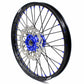 KKE 21"/19" Mx Dirtibke Wheels For YAMAHA YZ125 YZ250 1999-2016 YZ250F YZ450F 2003-2015 Black Spokes With Disc