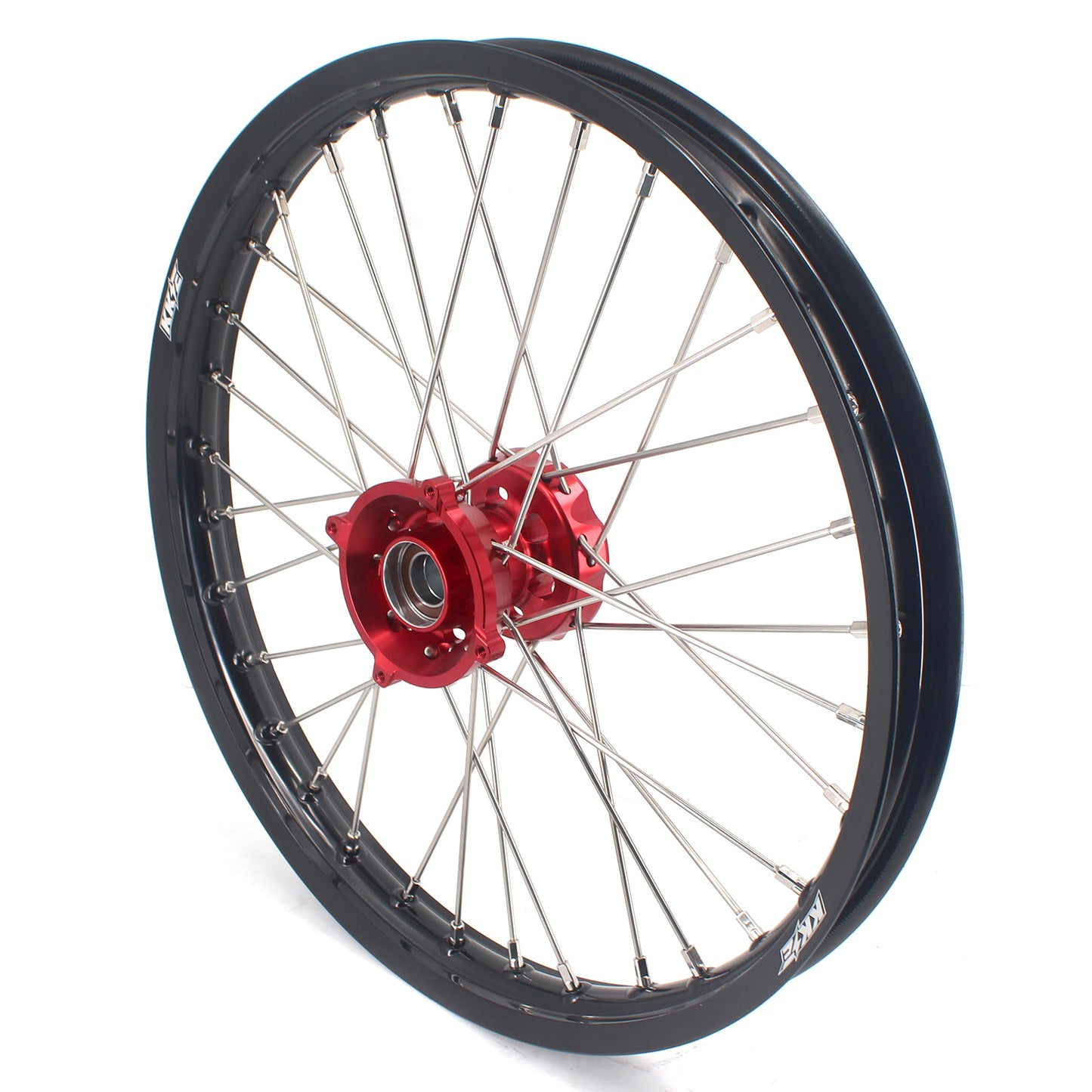 KKE 17"*1.4/14"*1.6 Small Kid's Wheels For KTM SX 85 GAS GAS MC85 2021-2024 Red Hub