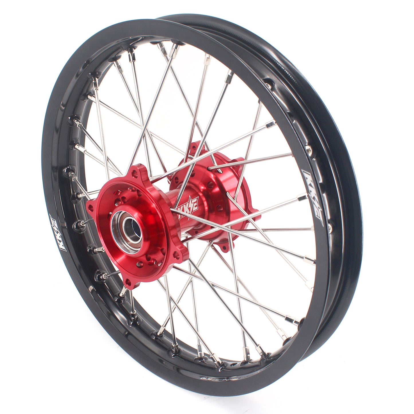 KKE 17"*1.4/14"*1.6 Small Kid's Wheels For KTM SX 85 GAS GAS MC85 2021-2023 Red Hub