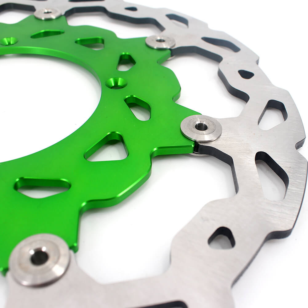 KKE Green 320MM Oversize Disc or KAWASAKI KX250F KX450F 2006-2019