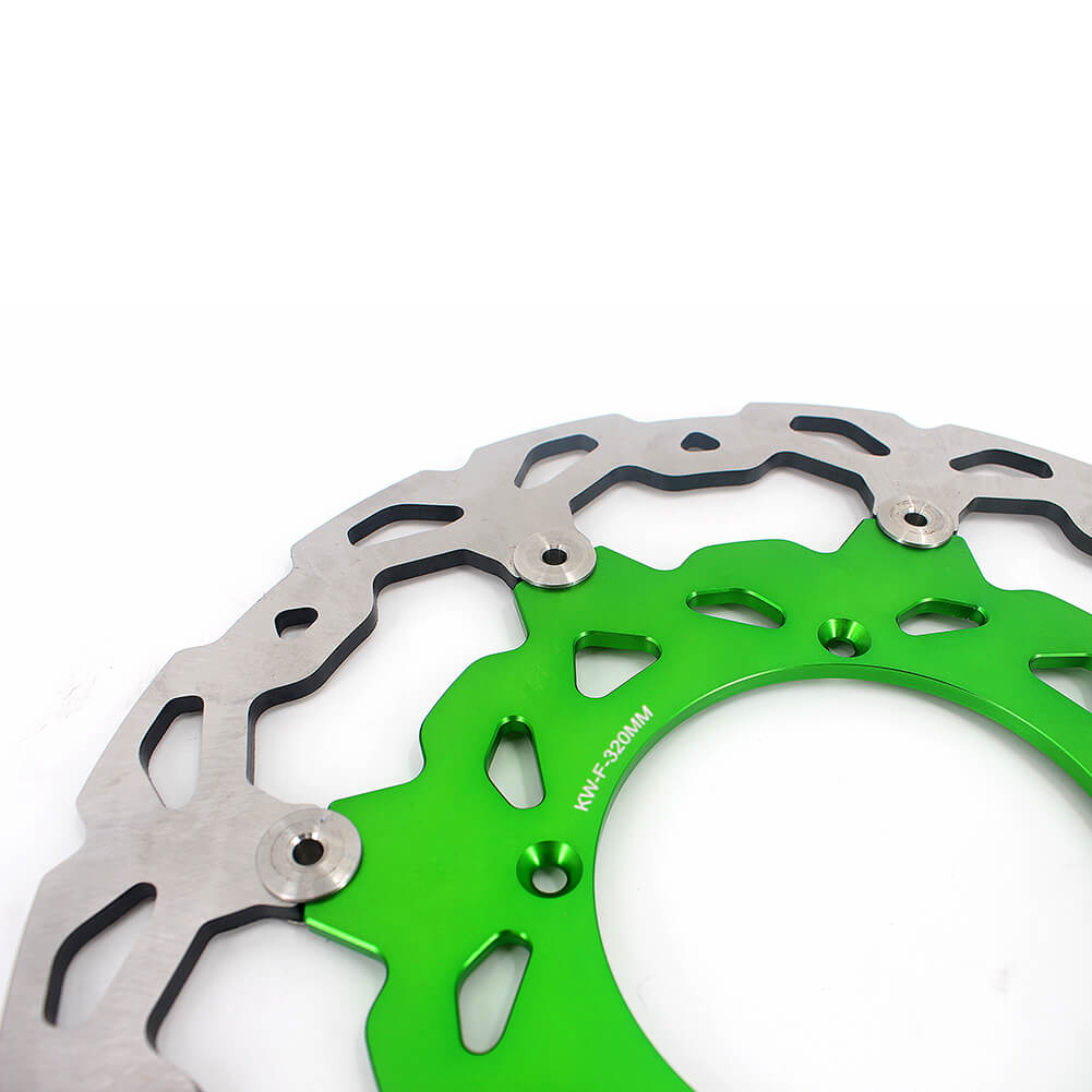 KKE Green 320MM Oversize Disc or KAWASAKI KX250F KX450F 2006-2019