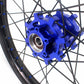 KKE Factory Stock KKE 1.6*19" & 1.85*16" Electric Dirtbike Wheels Rim For Sur Ron Light Bee-X 2019-2024 Blue Nipples