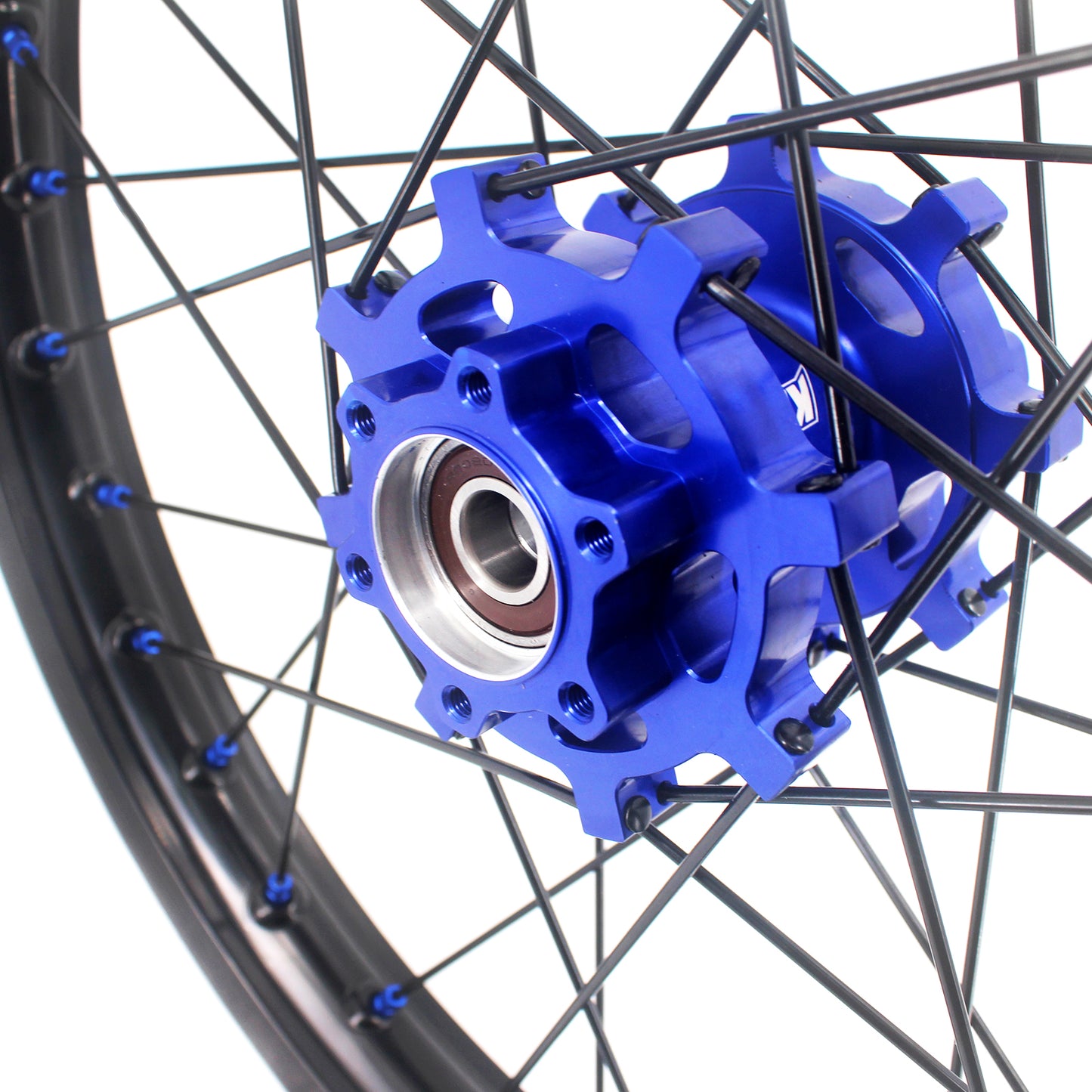 KKE 1.4*19" & 1.6*19" Electric Dirtbike Wheels Rim For SurRon Light Bee-X 2019-2023 Blue