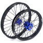 KKE Factory Stock KKE 1.6*19" & 1.85*16" Electric Dirtbike Wheels Rim For Sur Ron Light Bee-X 2019-2024 Blue Nipples